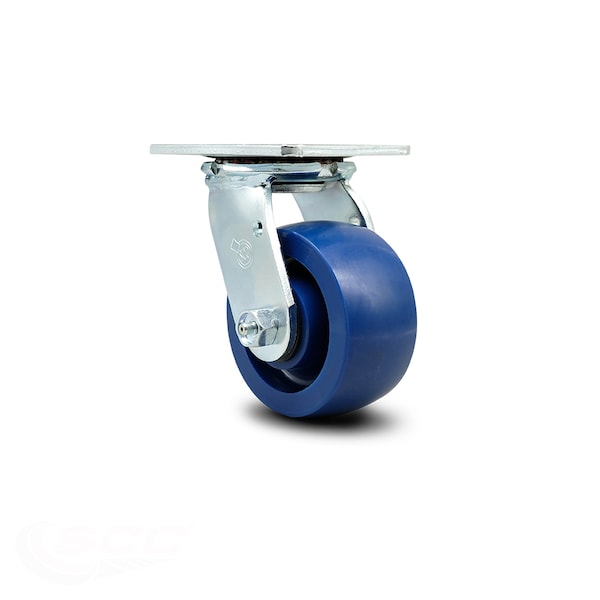 4 Inch Solid Polyurethane Wheel Swivel Caster with Ball Bearing